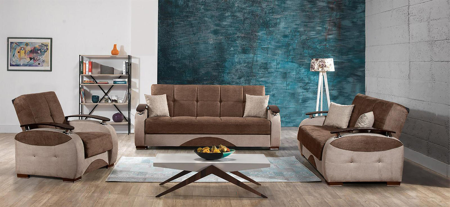 Ottomanson Yafah Collection Convertible Sofa Bed