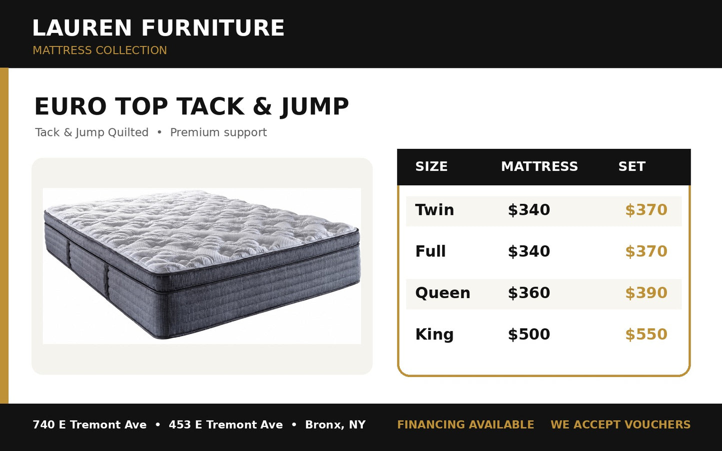 EURO TOP JUMBO SUPER QUILT