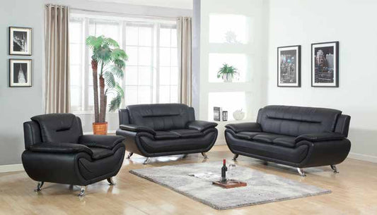 1070 Black Living Room Set