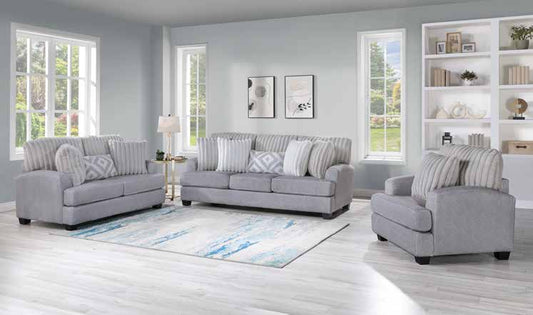 1502 Taupe Living Room Set