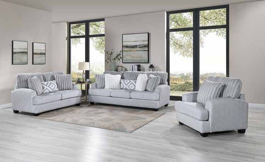 1503 Light Grey Living Room Set