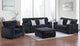 1550 Black Living Room Set