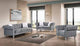 2074 Grey Living Room Set