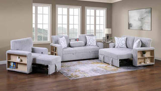 3473 Light Grey Living Room Set