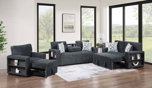 3476 Charcoal Living Room Set
