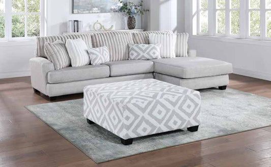 3222-2A Taupe Reversible 2pc Sectional Living Room Set