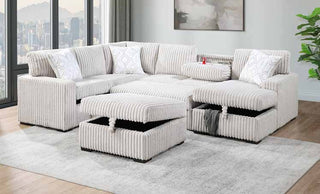 3582 Taupe Pop up Sleeper Living Room Set