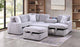 3583 Grey Pop up Sleeper Living Room Set