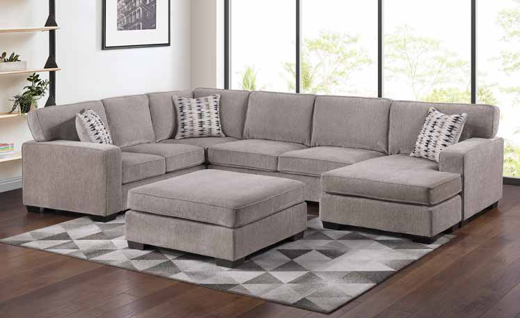 3641 Ottoman Living Room Set