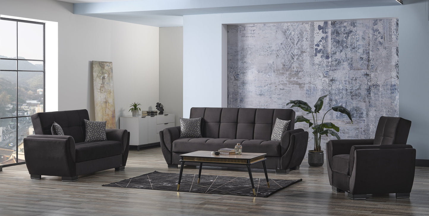 Ottomanson Air Armada Collection Convertible Sofa Bed