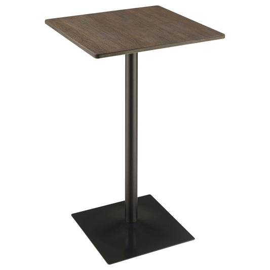 Cavalier Bar Table in Dark Elm - Coaster Furniture