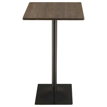Cavalier Bar Table in Dark Elm - Coaster Furniture