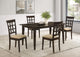 Gabriel Dining Set in Cappuccino - Coaster Furniture