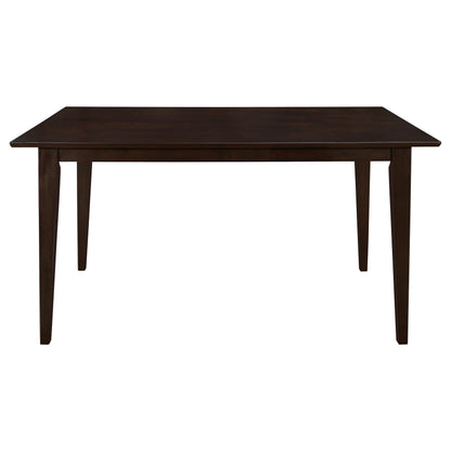 Gabriel Dining Set in Cappuccino - Coaster Furniture