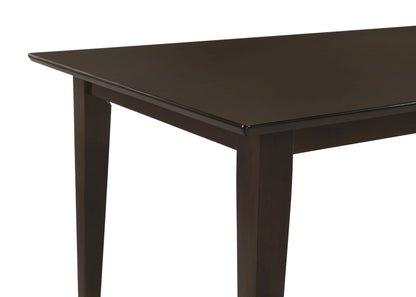 Gabriel Dining Set in Cappuccino - Coaster Furniture