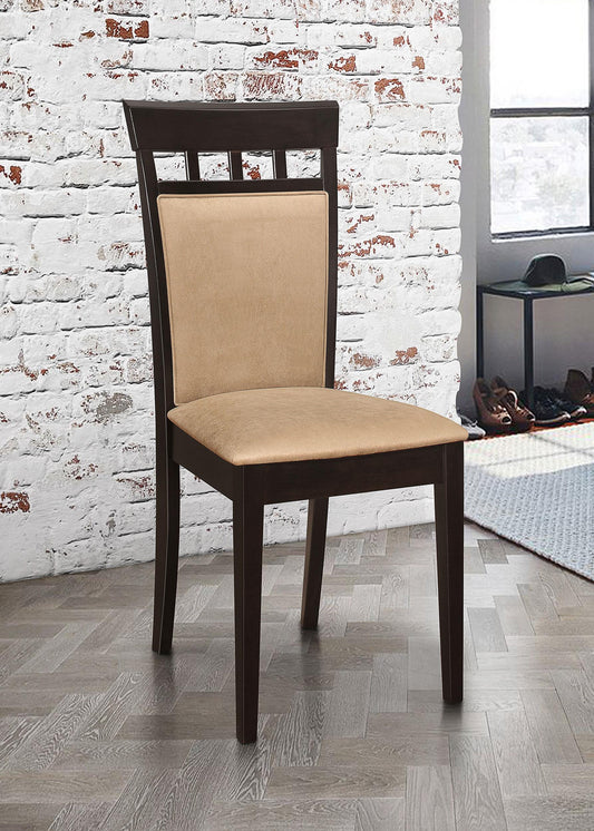 Gabriel Side Chair in Cappuccino - Coaster Furniture