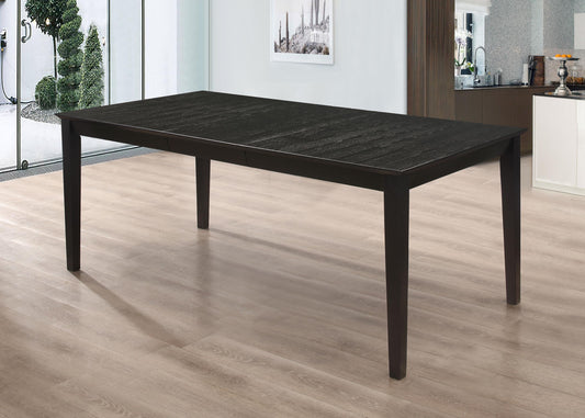Louise Dining Table in Black - Coaster Furniture