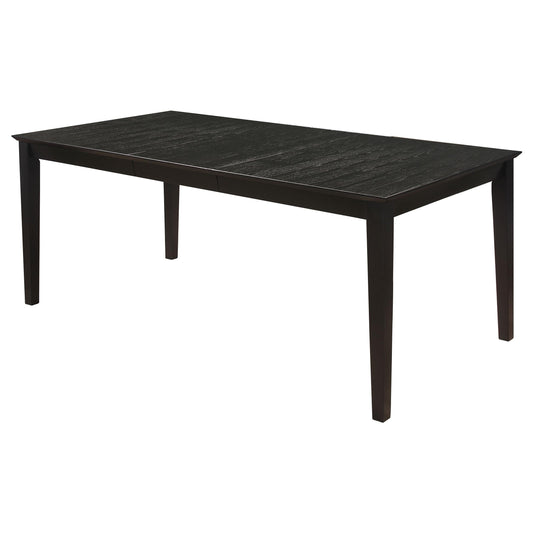 Louise Dining Table in Black - Coaster Furniture