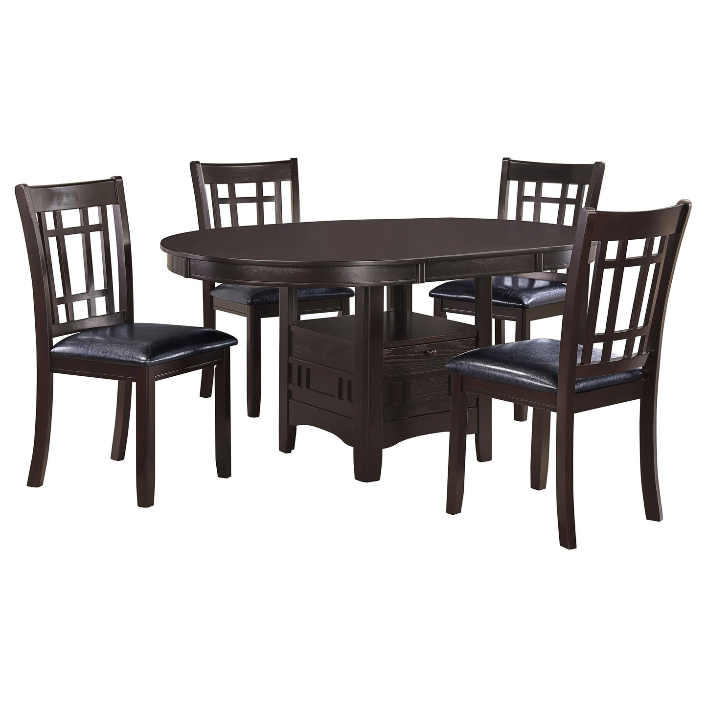 Lavon 5-Piece Dining Set - Espresso