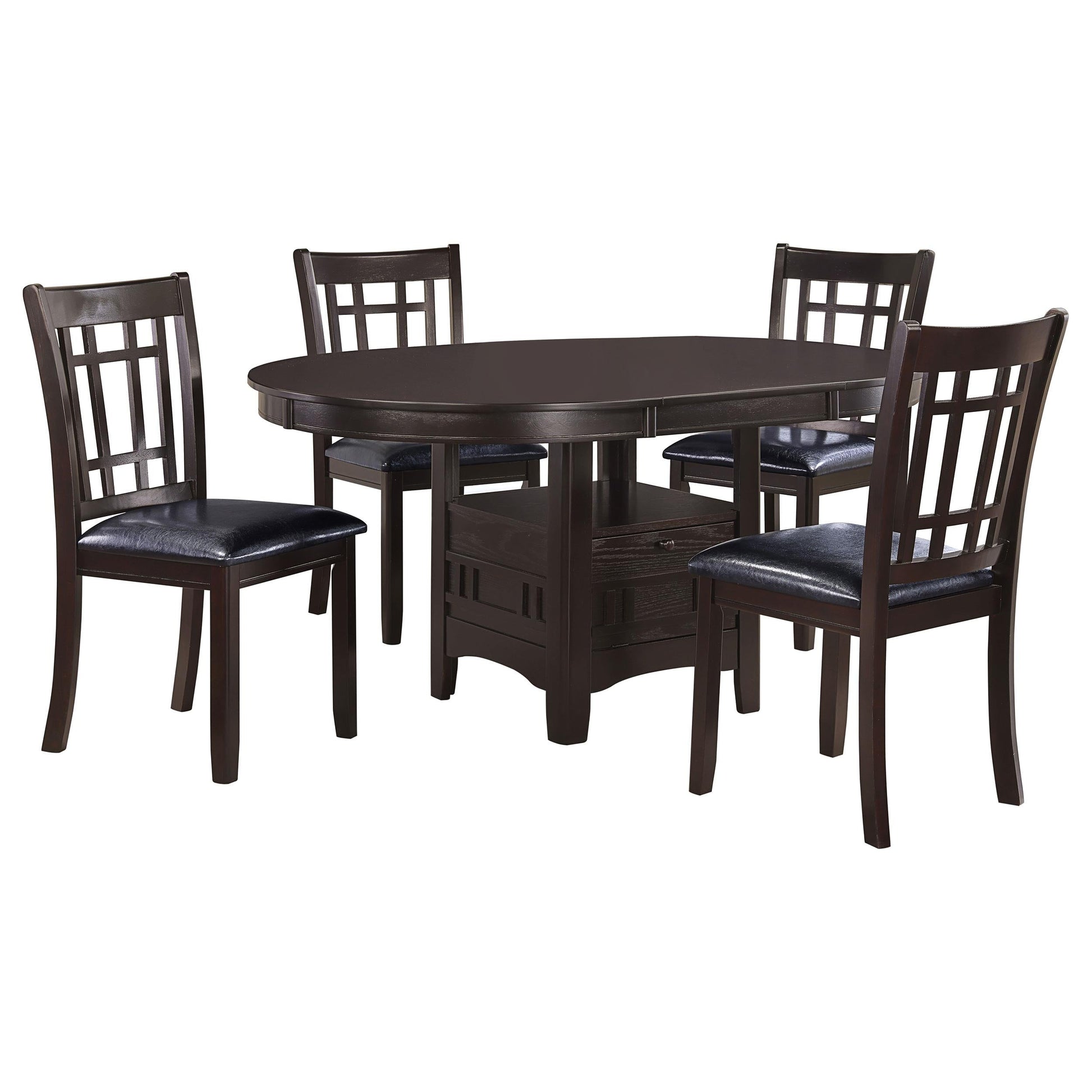 Lavon 5-Piece Dining Set - Espresso