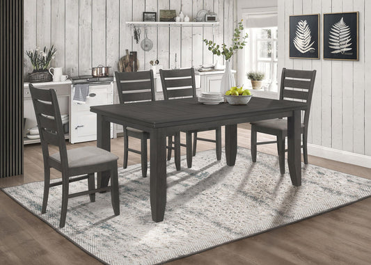 Dalila 5-Piece Dining Set in Cappuccino - Coaster Furniture