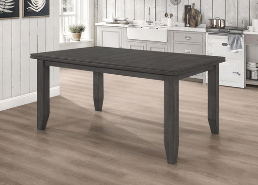 Dalila Dining Table in Cappuccino - Coaster Furniture