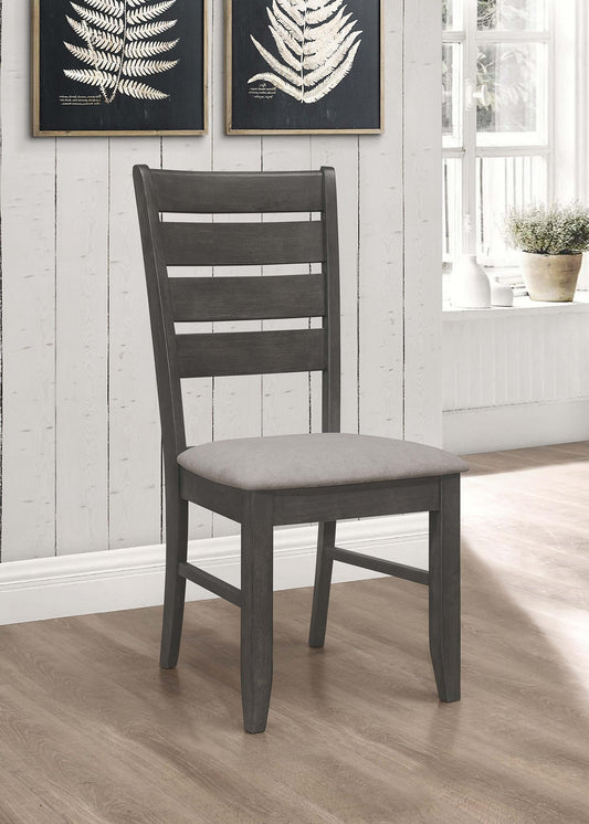 Dalila Side Chair in Cappuccino - Coaster Furniture