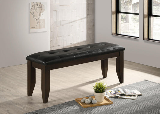 Dalila Dining Bench in Cappuccino - Coaster Furniture