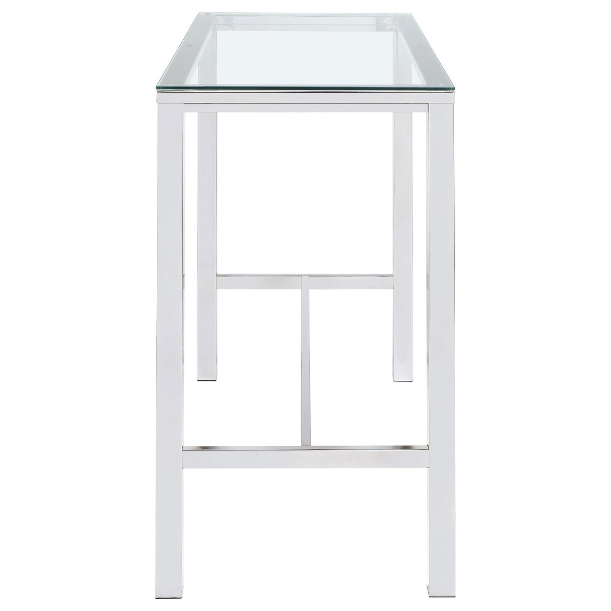 Tolbert Bar Table in Chrome - Coaster Furniture