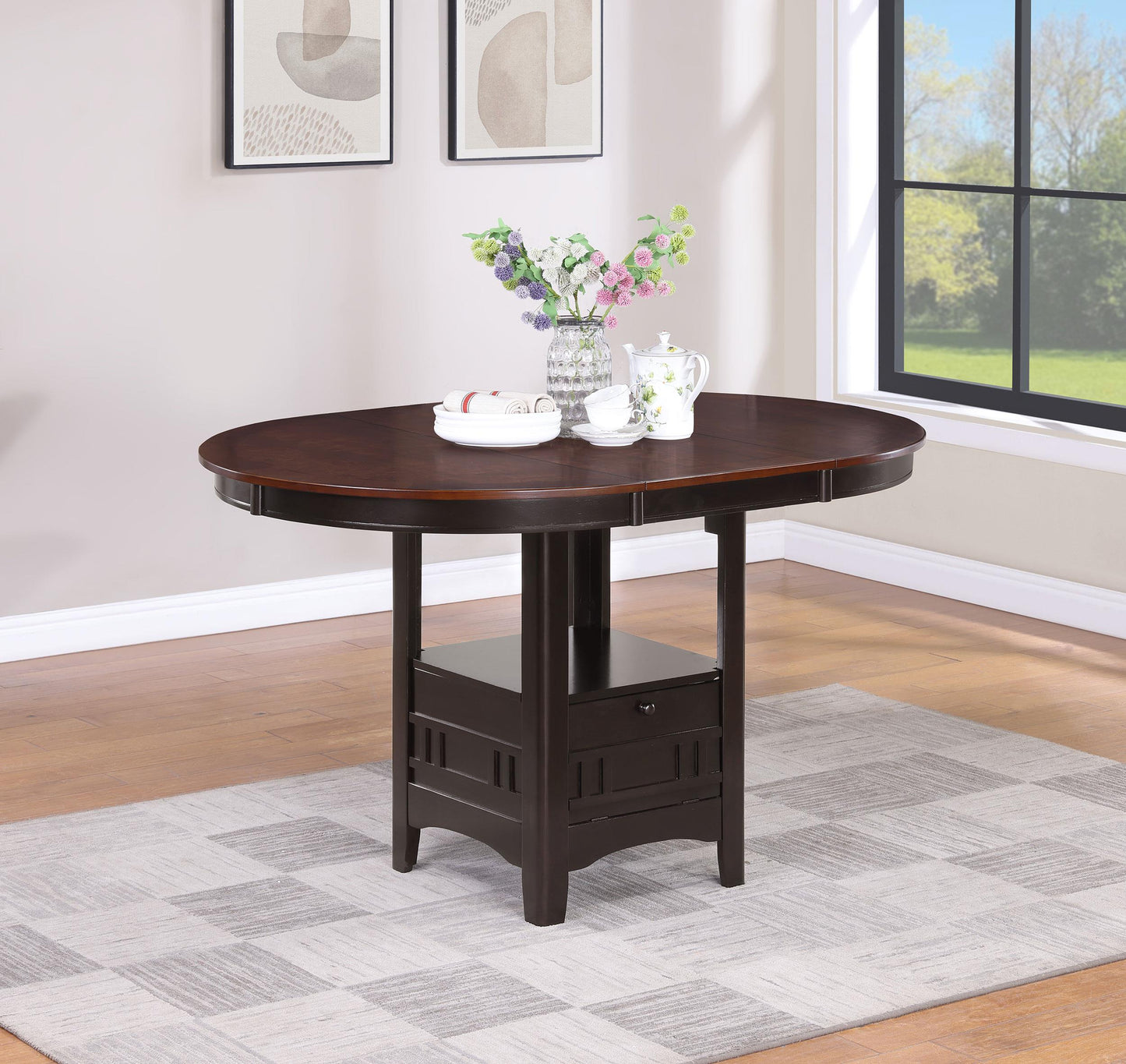 Lavon Counter Height Dining Table - Light Chestnut
