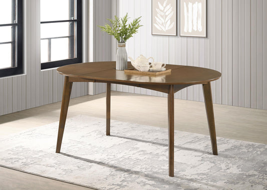 Jedda Dining Table in Dark Walnut - Coaster Furniture