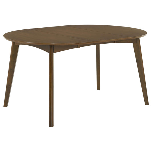 Jedda Dining Table in Dark Walnut - Coaster Furniture