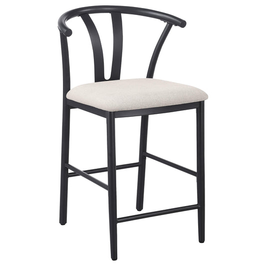 Dolman Counter Stool in Beige - Coaster Furniture