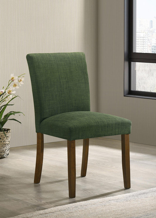 Paxton Side Chair in Teal Blue - Coaster Furniture