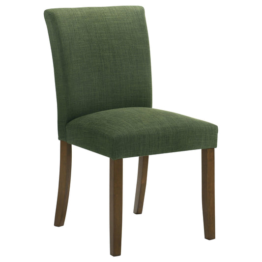 Paxton Side Chair in Teal Blue - Coaster Furniture