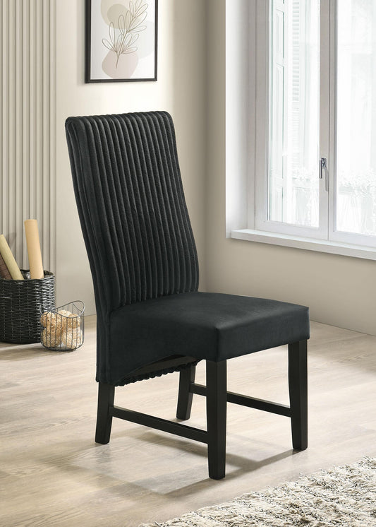 Alston Side Chair in Knotty Nutmeg - Coaster Furniture