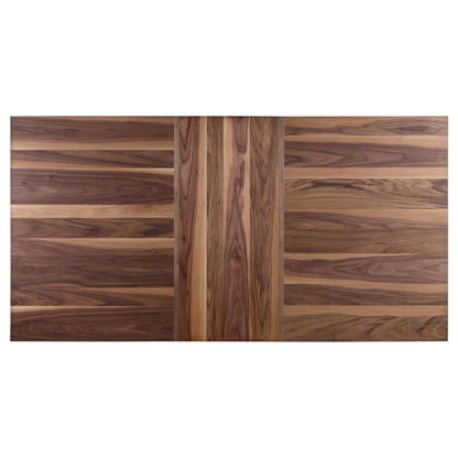 Spring Creek Dining Set in Natural Walnut / Chocolate - Coaster Furniture
