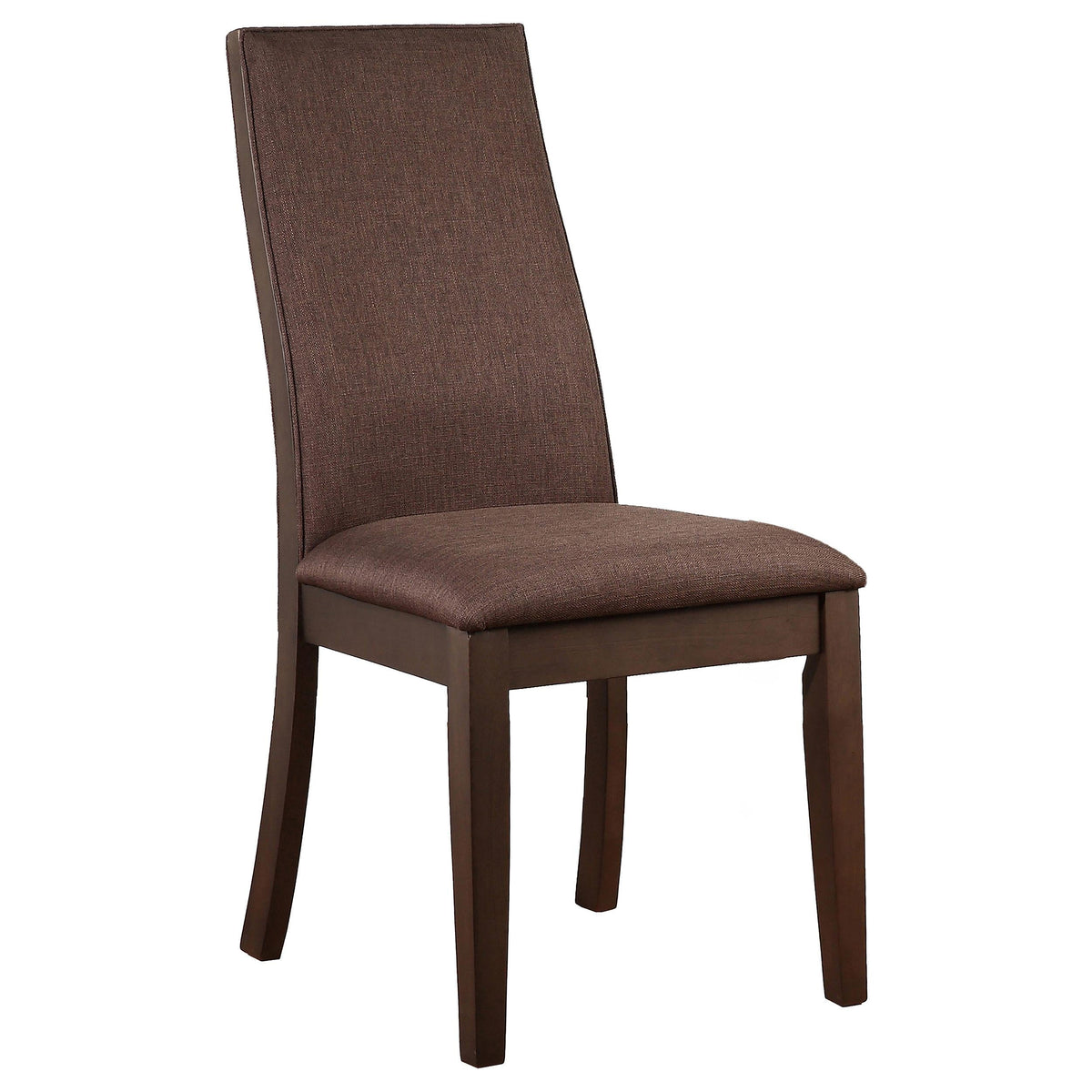 Spring Creek Dining Set in Natural Walnut / Chocolate - Coaster Furniture