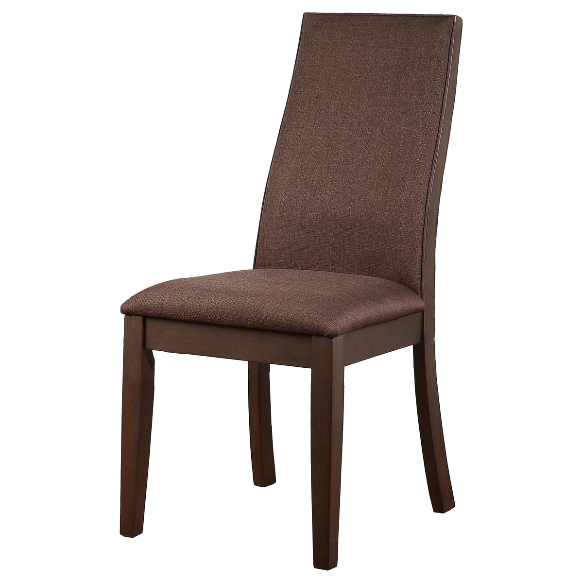 Spring Creek Dining Set in Natural Walnut / Chocolate - Coaster Furniture