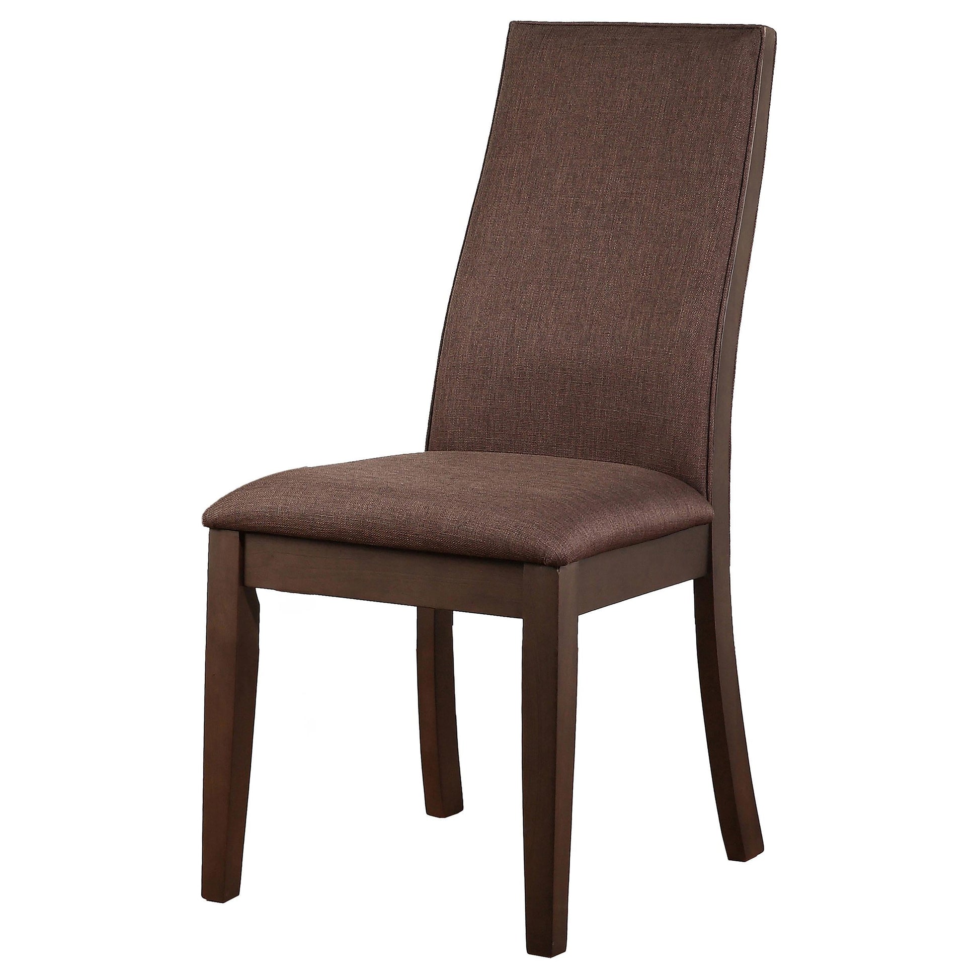 Spring Creek Dining Set in Natural Walnut / Chocolate - Coaster Furniture