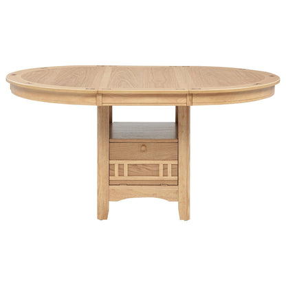 Lavon Dining Set in Light Oak - Coaster Furniture