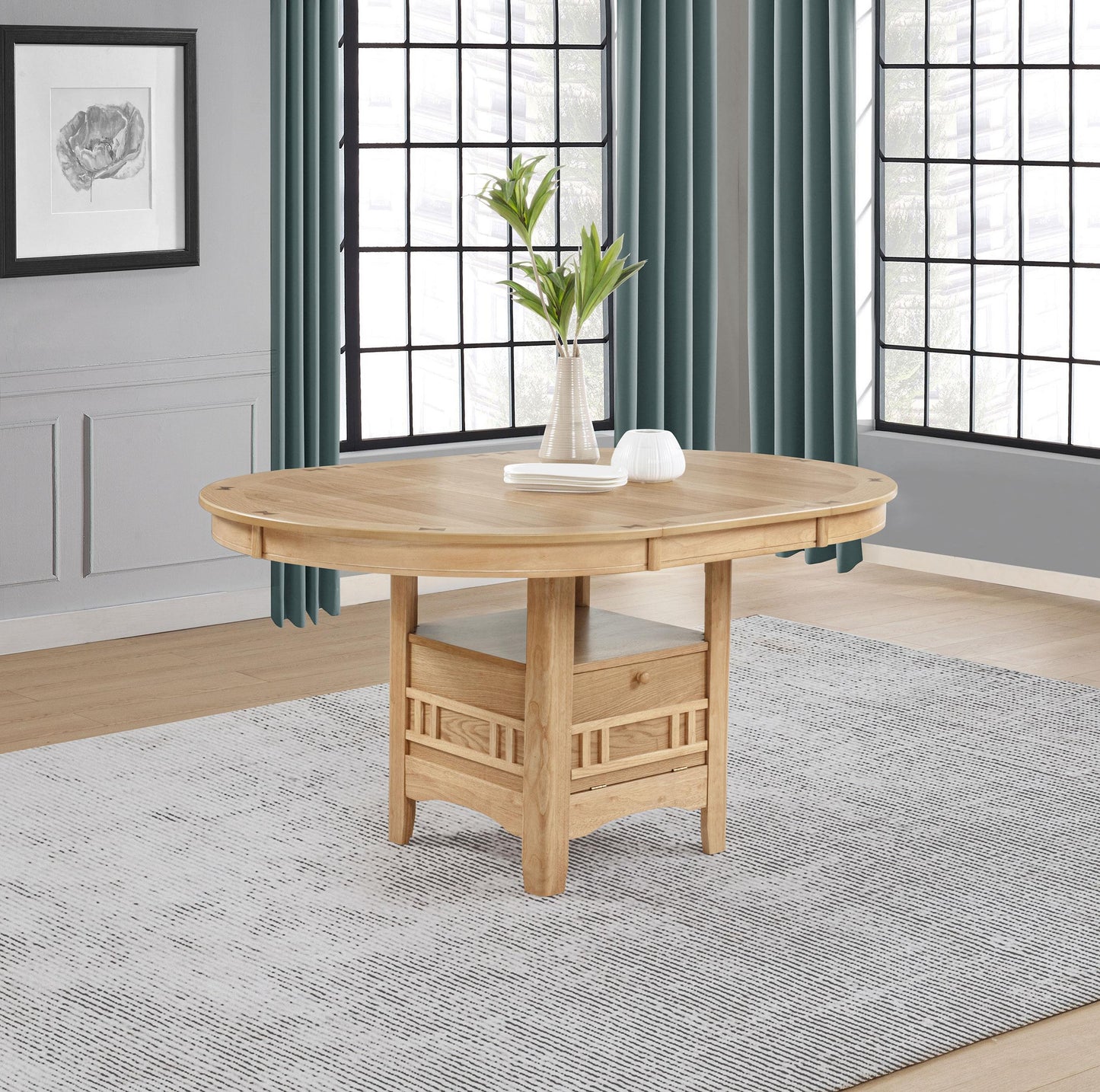 Lavon Dining Table - Light Oak