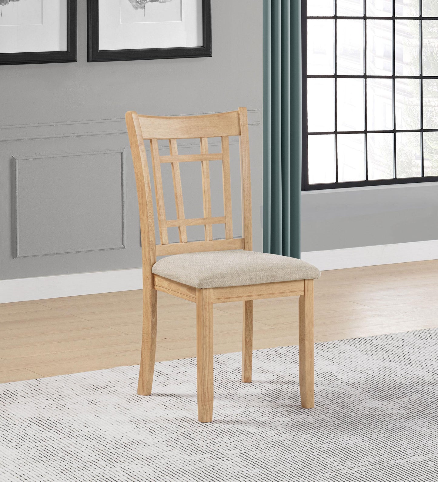 Lavon Side Chair - Light Oak