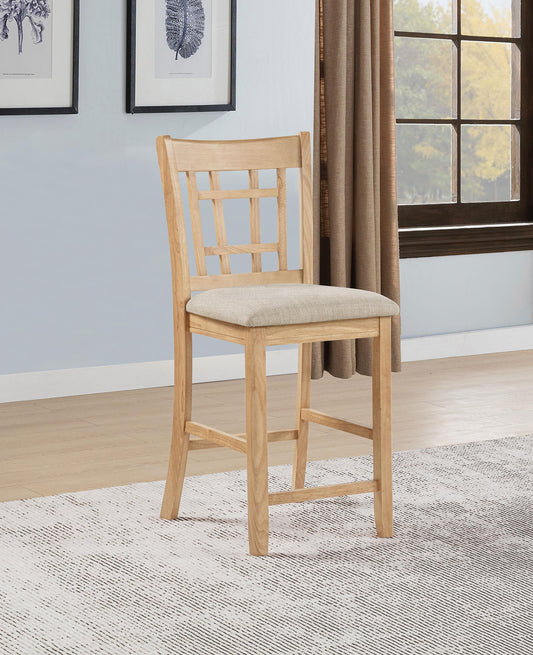 Lavon Counter Chair in Light Oak - Coaster Furniture