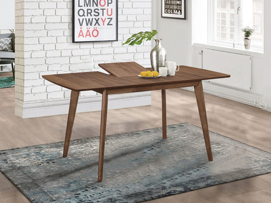 Alfredo Dining Table in Natural Walnut - Coaster Furniture