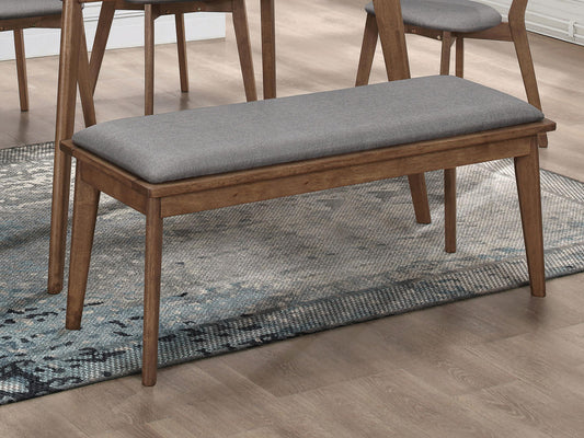 Alfredo Bench in Natural Walnut - Coaster Furniture