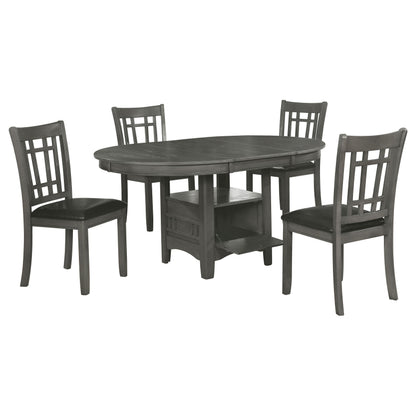 Lavon 5-Piece Dining Set - Medium Grey