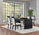 Brookmead Dining Set in Black / Ivory - Coaster Furniture