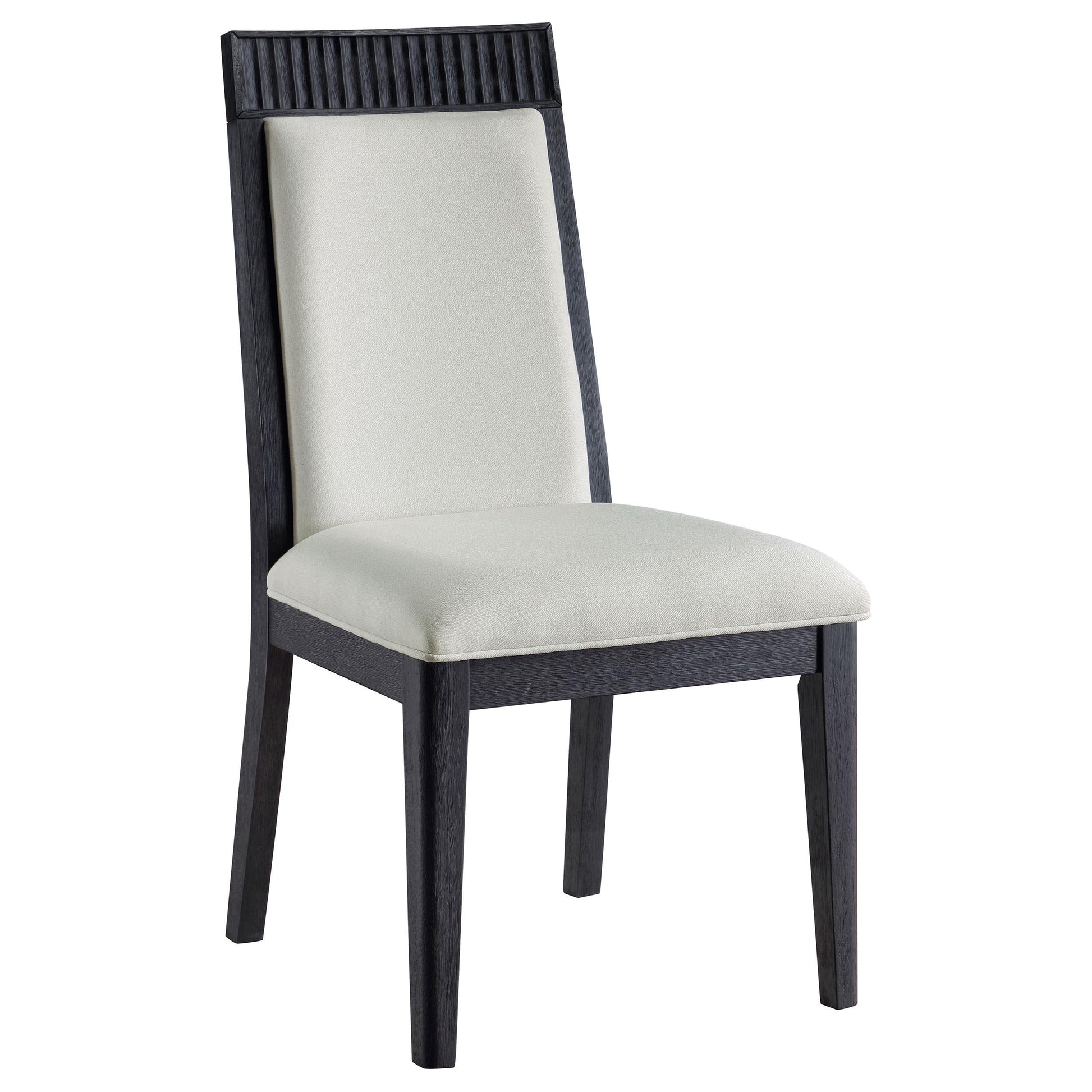 Brookmead Dining Set in Black / Ivory - Coaster Furniture