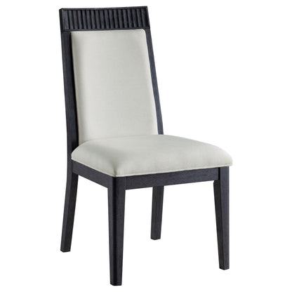 Brookmead Dining Set in Black / Ivory - Coaster Furniture